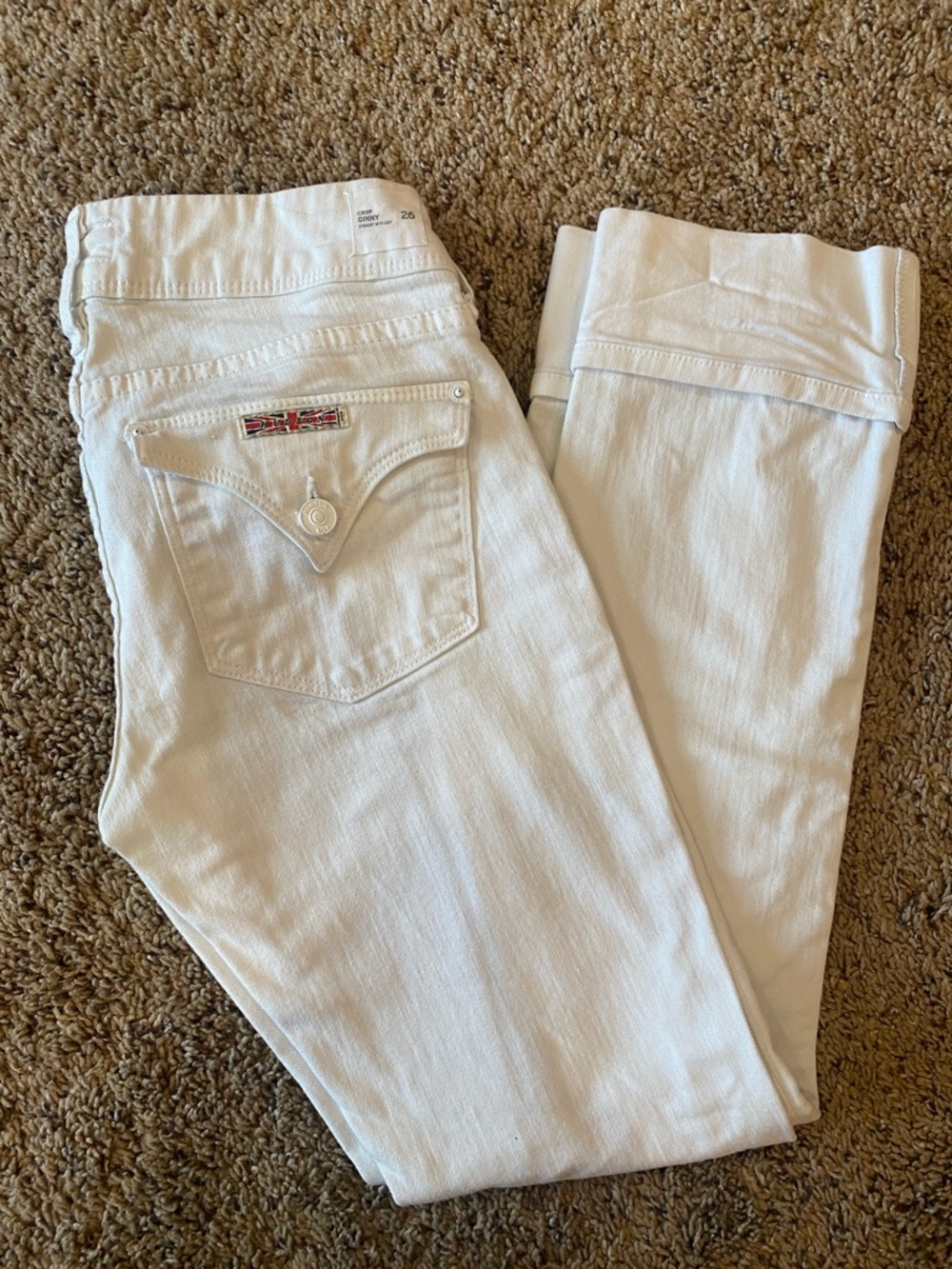 Hudson Jeans White Women's Skinny Jeans
